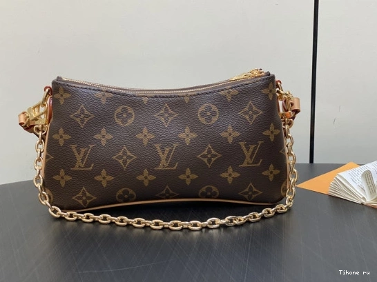 Cheap VUITTON -9.6*5.3*2.6CM pochette Liv LOUIS double 0818